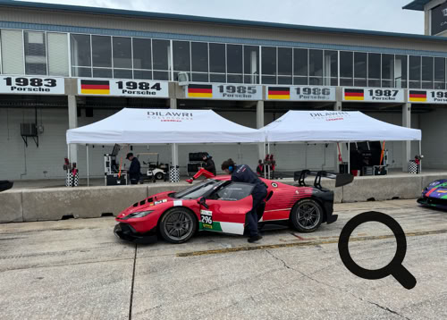 Ferrari Challenge USA race car by Dilawri Rossocorsa Racing at Mugello